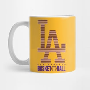 LA Basketball 2 Mug